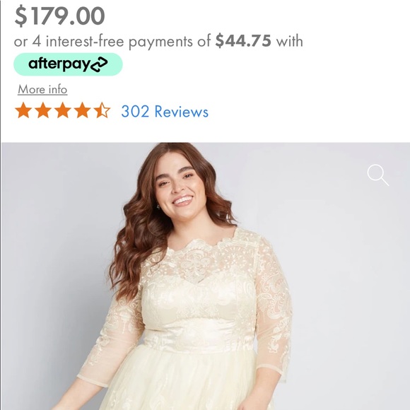 NWT Gilded Grace Wedding Dress by ModCloth - Picture 2 of 8